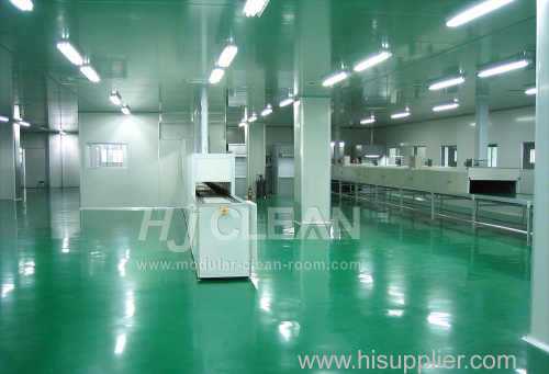Semiconductor industry clean room construction