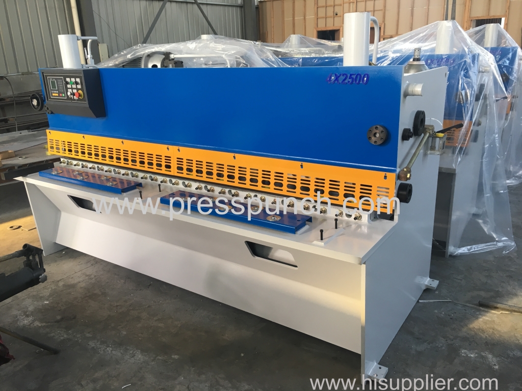 10 sets QC11Y 4x2500mm shearing machine shipped to Egypt