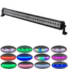 180w 32&quot; straight OffRoad Lights LED Light Bar RGB Chasing for Fog Driving