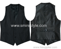 Durable eco Friendly 100% Silk Fabric Vest and bow tie set