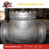 Cast Carbon Steel Flange Connection End Check Valve