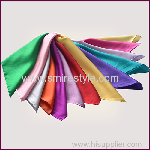 Men Wedding Party Various Colours Silk hankerchief Satin Pocket Square