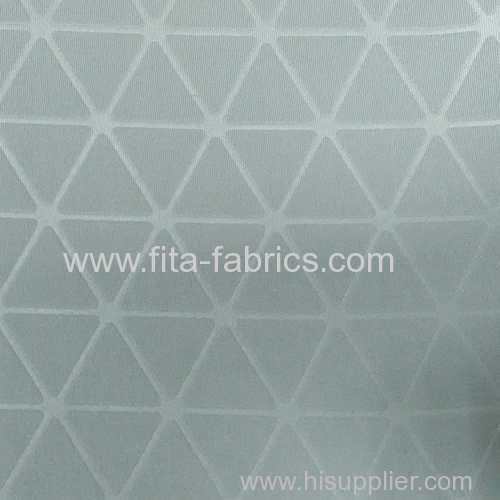 100% polyester embossed fabric