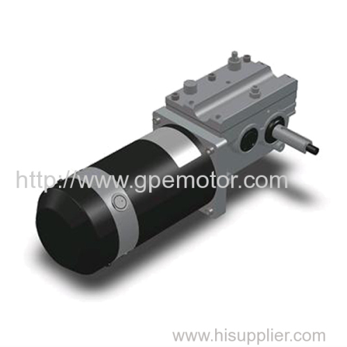 Gear Motor With Manual Release Clutch