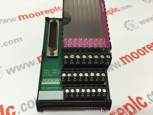 FOXBORO I/A P0400YD REV FBM237 P0914XS RTD INPUT MODULE PLC