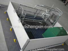 High Quality Single Farrowing Crate for pigs with PVC fence