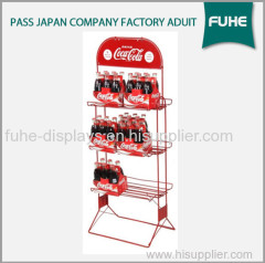 Metal Wire Coca Cola/ Spirit Display Stand and Racks