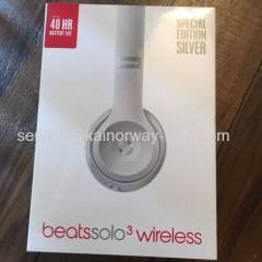 Apple Beats By Dr.Dre Solo3 Bluetooth Wireless Portable On-Ear Headphones With Mic Silver