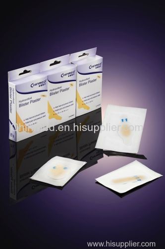 Steril Dressing Hydrocolloid Blister Plasters Pad Waterproof For Foot Care