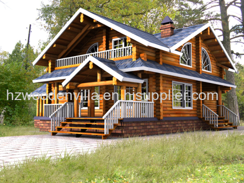 prefabricated luxury wooden villa