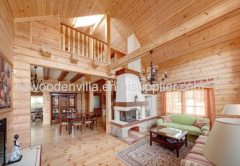 prefabricated luxury wooden villa