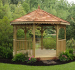 portable garden wooden gazebo for sale