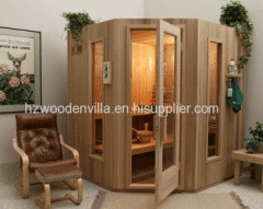 hot sale indoor wooden sauna bath