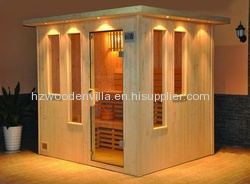 beauty salon half body sauna room