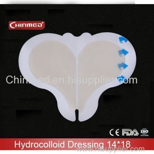 Soft foam hydrocolloid dressing