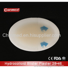 Sterile Breathable Hydrocolloid Blister Plasters Pad Waterproof For Foot Care