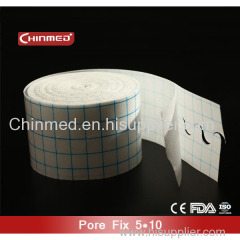 Spunlace Non-woven Adhesive Wound Dressing Roll (S Cutting)/Medical Tape Roll/Non-woven Tape Roll