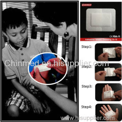 Breathable Adhesive Non-woven Dressing Protect Wound Promotes Rapid Healing