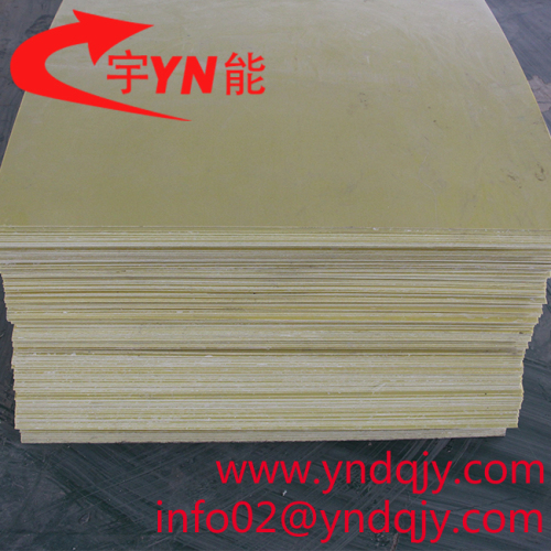 Yellow Glass fibre laminate sheet insulation sheet