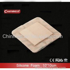 Silicone foam dressing Adheisve