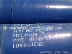 3PE 3PP EPOXY CEMENT LINER COATING spiral steel pipe