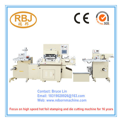 Die Cutting Machine with Hot Foil Stamping