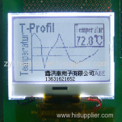 Supply a 1.5 -inch monochrome 12864 graphic dot matrix LCD display screen HTG12864C LCD display mode: FSTN Dot number: 1