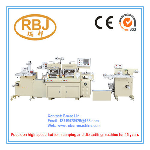 CE/SGS Manufacturer High Speed & Best Quality Hot Foil Stamping and Die Cutting Machine