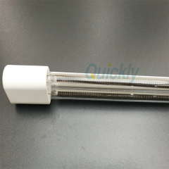 white reflector Twin Tube IR Lamps