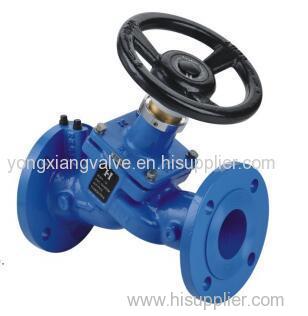 9201 FIXED ORIFICE DOUBLE REGULATING VALVE