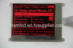 electric car instrument Graphic LCD Module 5.7 -inch monochrome screen 320240 graphic dot matrix LCD module