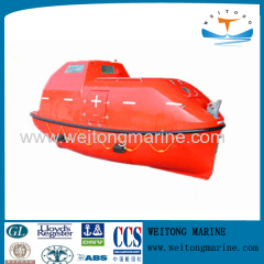 solas partial enclosed lifeboat