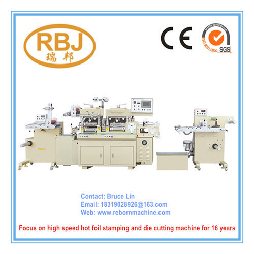 High Precision Die Cutting and Hot Foil Stamping Machine