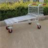 Industrial Cargo Storage Collapsible Galvanized Warehouse Trolley