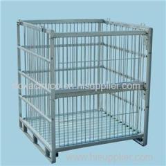 Industrial Wire Mesh Pallet Cages For Cargo And Storage