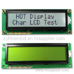 OLED display with the same 20x2 character dot matrix module
