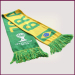 Factory Direct 2016 Euro Football Scarf Embroidered Logo Fan Scarf