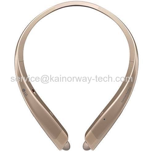 LG Harman Kardon Tone HBS1100 Plus Hi-Fi Bluetooth In-Ear Headset Earbuds With Built-in Microphone Gold