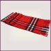 100% Cashmere Unisex Red Wine Colour Men Scarf Factory China