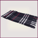 100% Cashmere Unisex Red Wine Colour Men Scarf Factory China