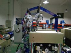 Roll Adhesive Label Automatic Die Cutting Hot Stamping Machine
