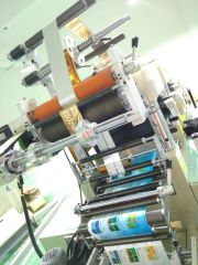 PVC/PET/ Label Die Cutting Machine with Hot Foil Stamping