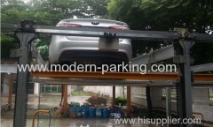 Multi-layer lift-sliding automated mechanical parking system