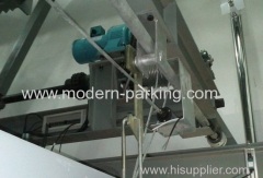 Four layer automated mechanical parking system