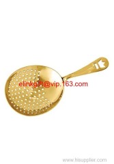 SEDEX factory supply cheap price professional bar tool julep cocktail strainer stainless steel