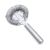 professional bar tooling stainless steel cocktail strainer
