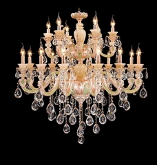 Colorful Modern Design Larger Crystal Chandelier Lighting