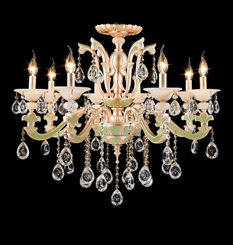 Verdancy Modern Design Larger Crystal Chandelier Lighting