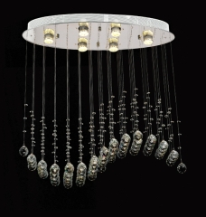 Brook K9 Crystal Indoor Ceiling Lighting