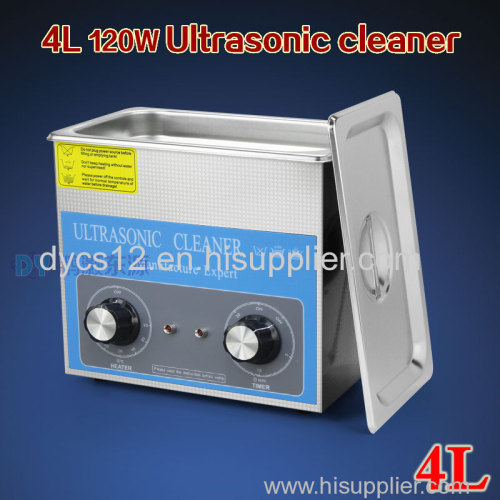 4L ultrasonic cleaner for labware made of stainless steel